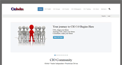 Desktop Screenshot of cioindex.com
